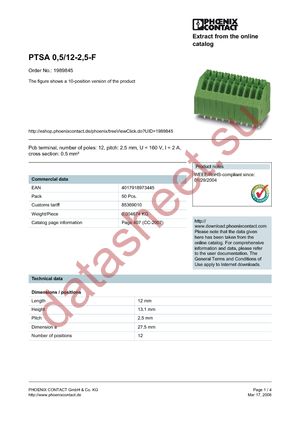 1989845 datasheet  